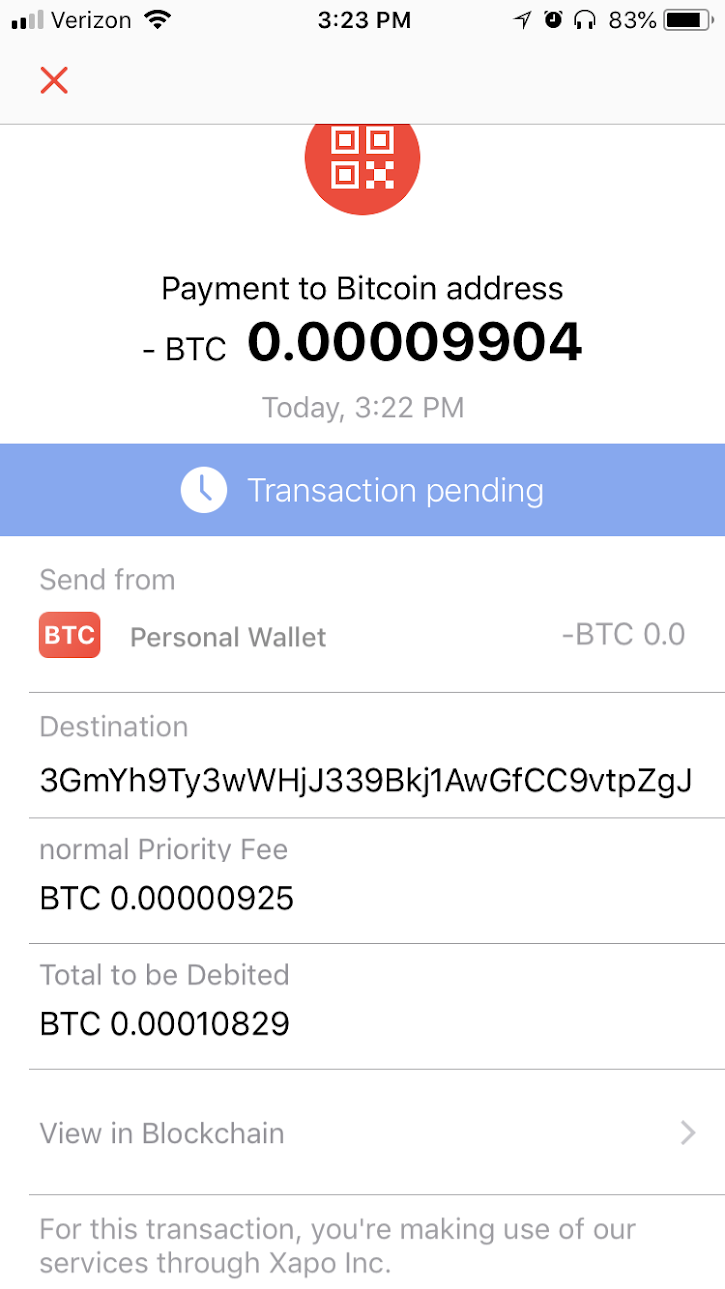 Bumping RBF Transaction - Transaction not sent with RBF signal. No bumping possible.
