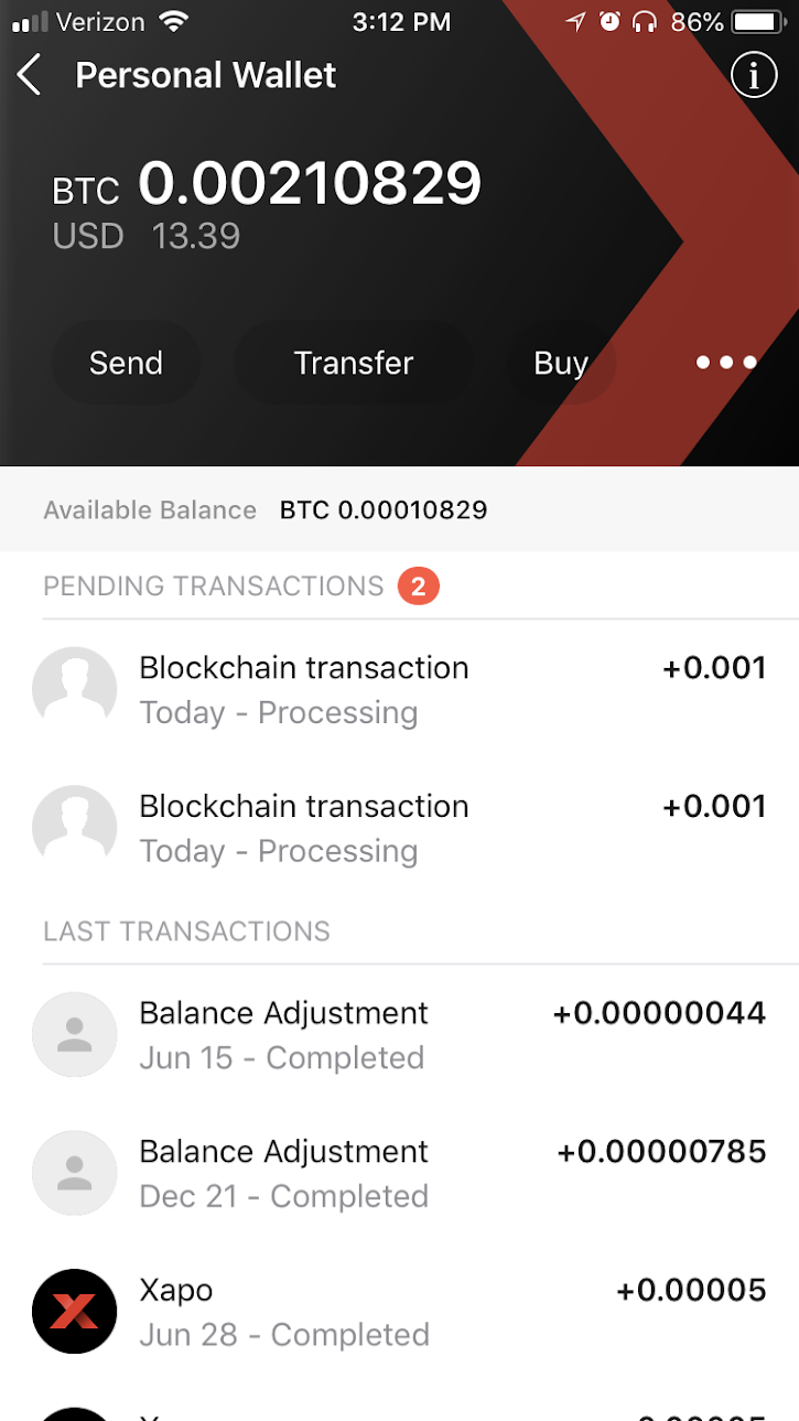 Receiving Bumped RBF Transaction - Incoming bumped transaction. Both transactions show. Balance credited twice.
